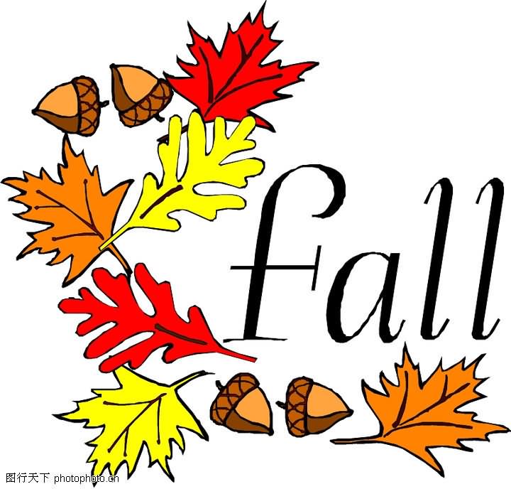 First day of fall clipart