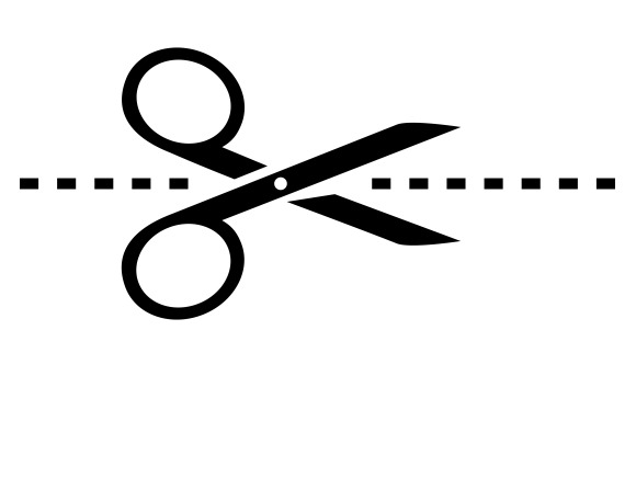 Clipart scissors symbol