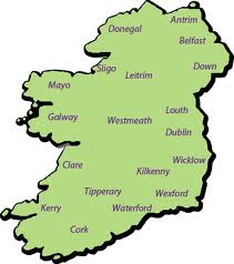Simple Map Of Ireland - ClipArt Best