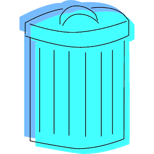 Open Trash Can Clipart - Clipartster
