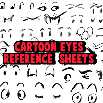 508 views Drawing Cartoon & Illustrated Eyes Reference Sheets - How to Draw ...