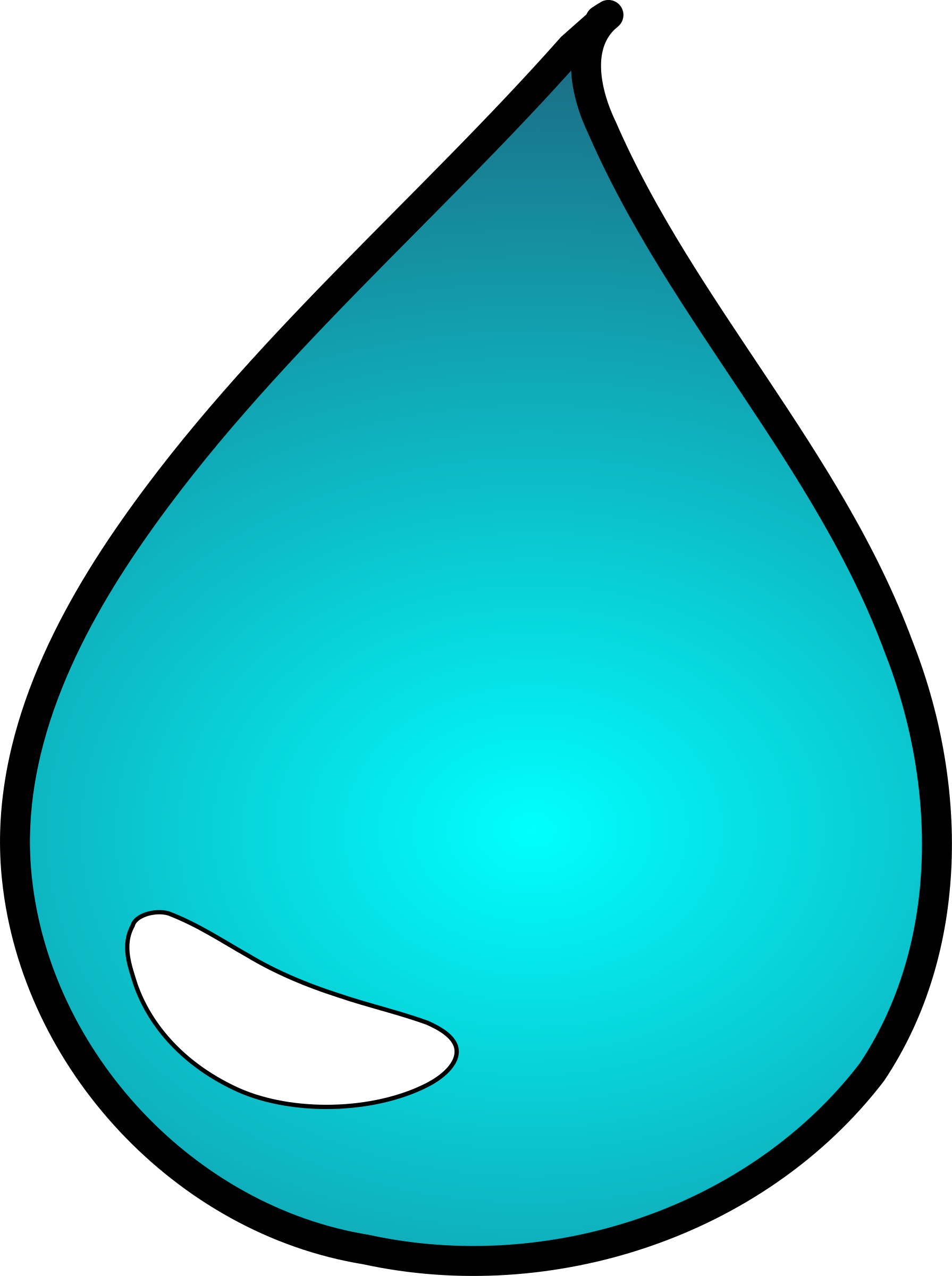 Clipart water droplet