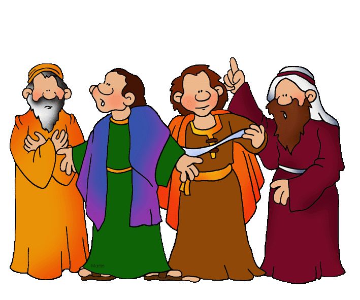 Crowd of biblical people clipart - ClipartFox