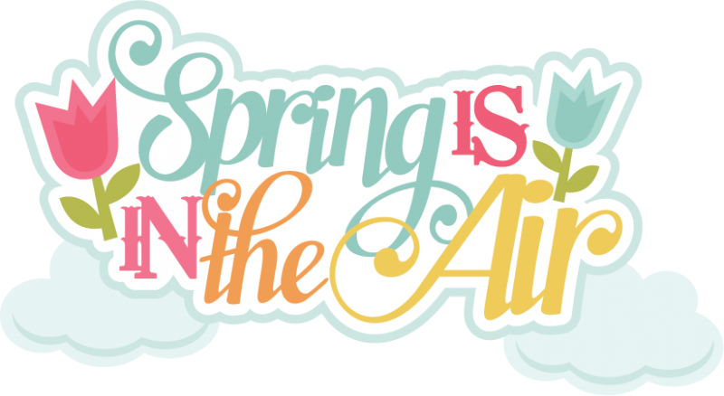 Spring Is in the Air Clip Art – Clipart Free Download