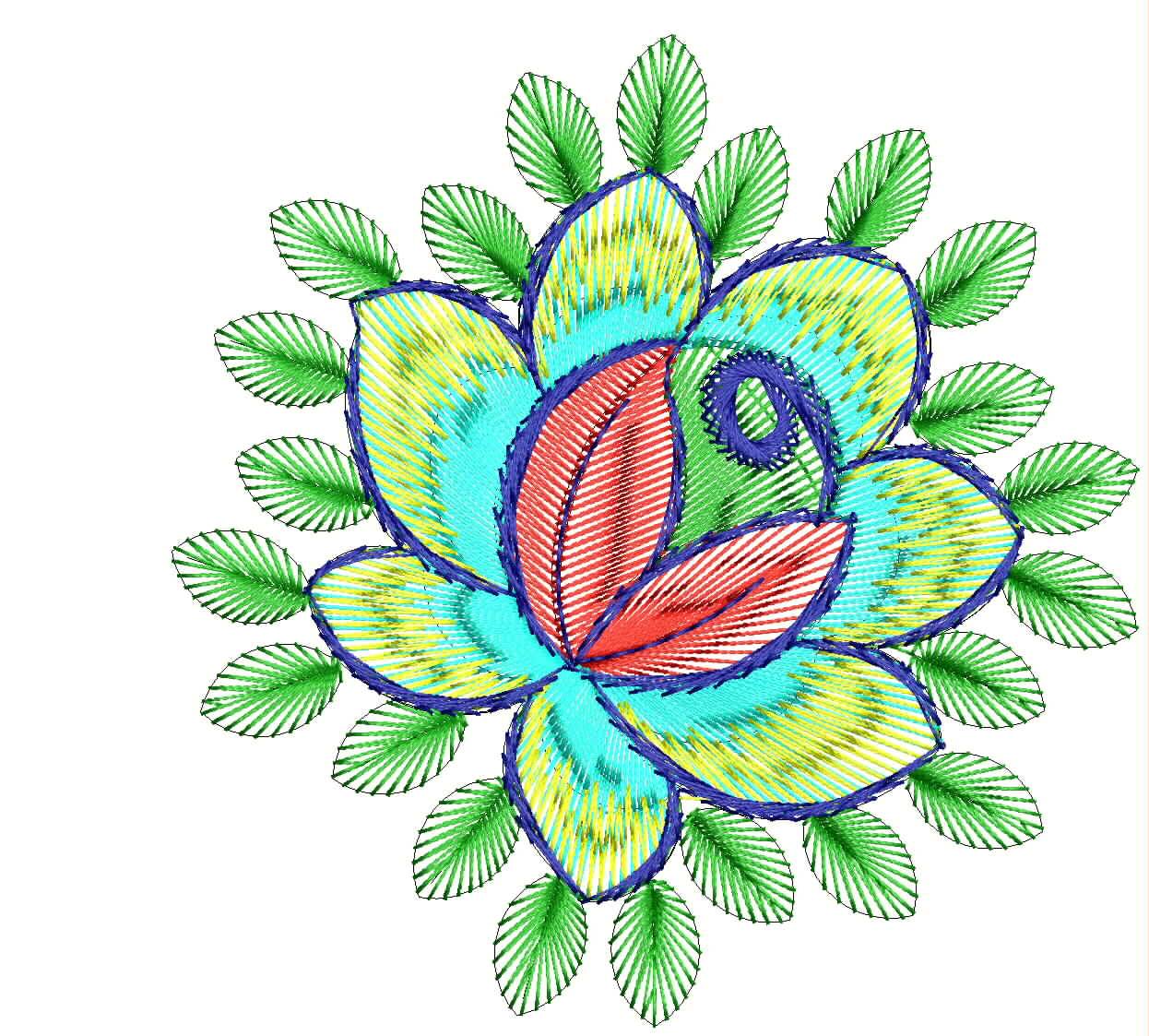 NEW FLOWER EMBROIDERY DESIGNS - EmbroideryShristi