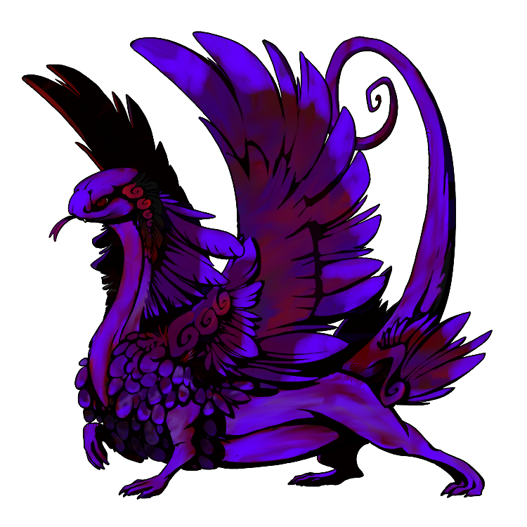 Recolored Flight Rising Female Coatl Dragon by dransnake on DeviantArt