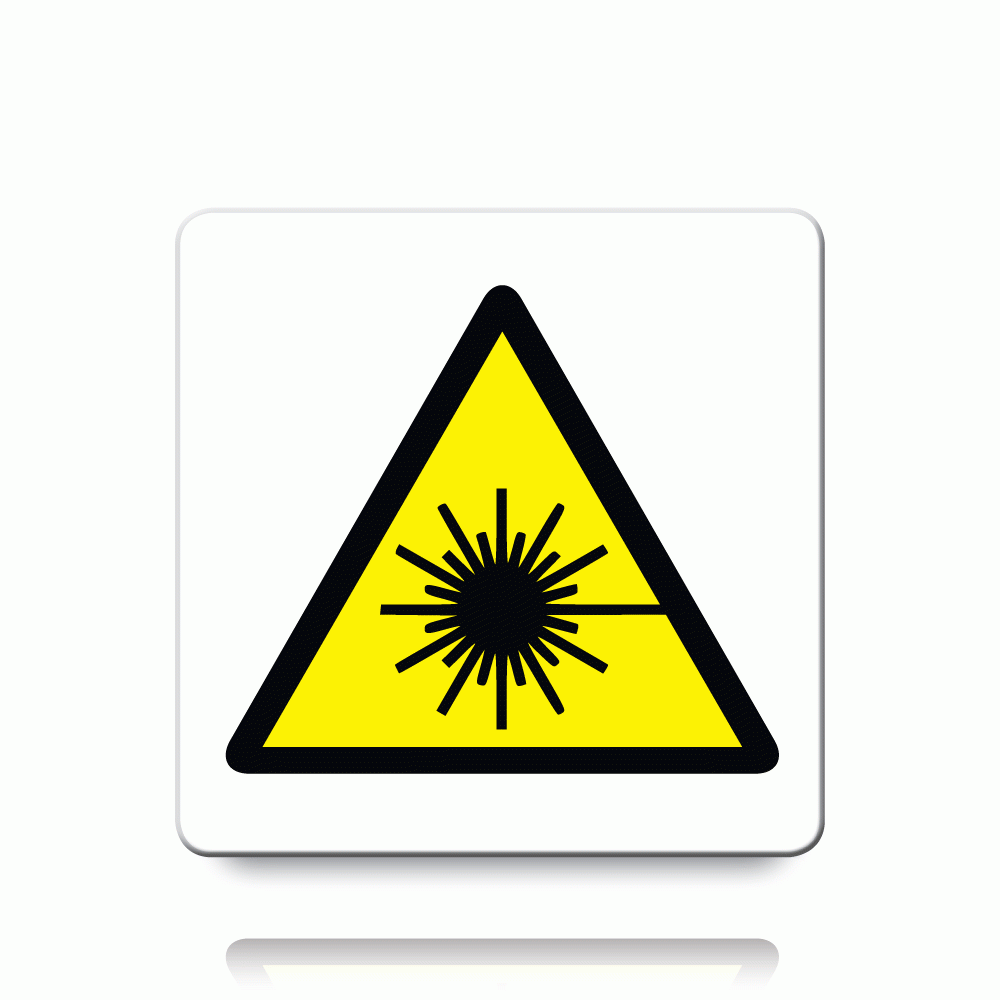 Buy Laser Symbol Labels | Danger & Warning Stickers
