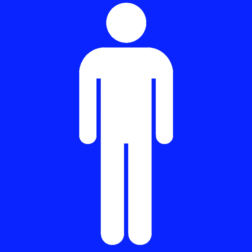 Male Restroom Symbol Clipart - Free to use Clip Art Resource