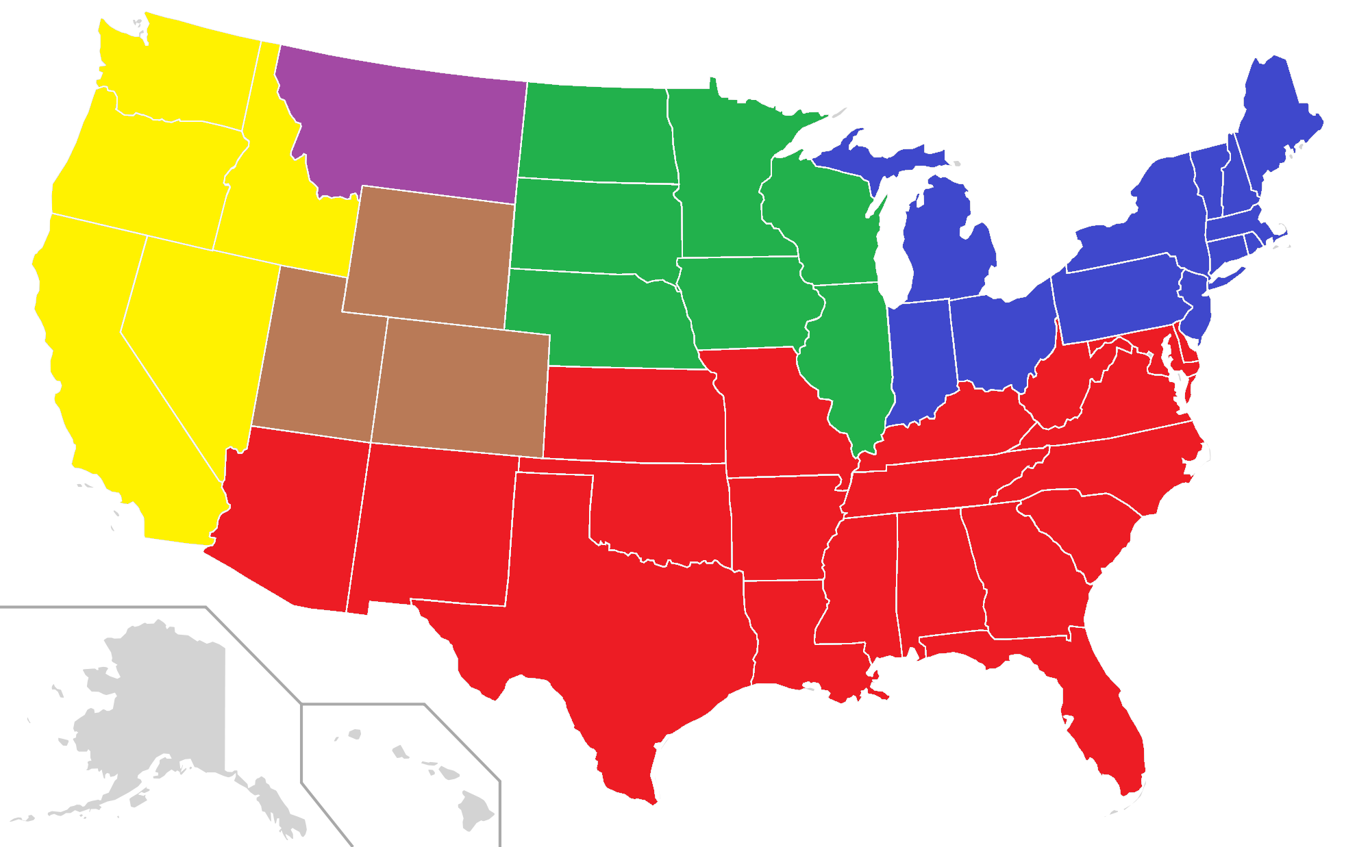 Blank United States Map - ClipArt Best