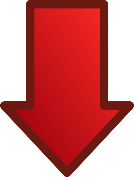 Pointed Down Arrow - ClipArt Best