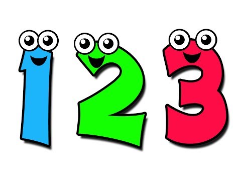 Animated dancing numbers clipart