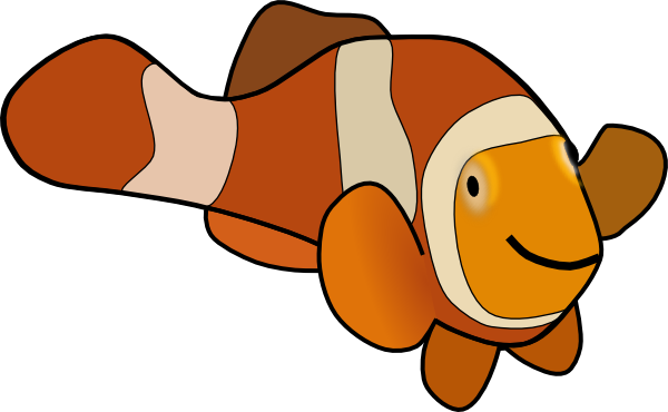 Clown Fish Clip Art - vector clip art online, royalty ...
