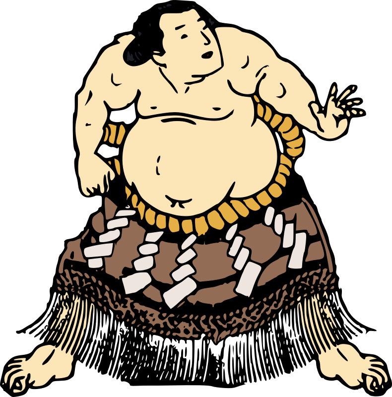 Free Sumo Wrestler Clip Art