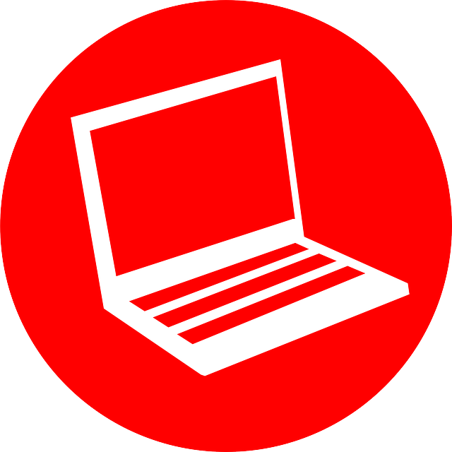 RED, SIGN, COMPUTER, NOTEBOOK, ICON, LAPTOP, SYMBOL - Public ...