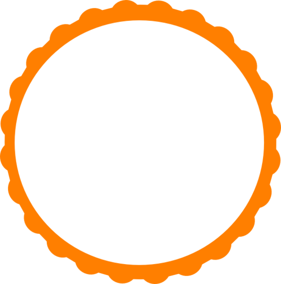 Scallop Circle Template Png Clipart - Free to use Clip Art Resource