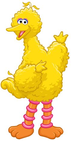 Street Big Bird Clipart