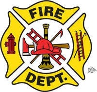 Firefighter Cross Clipart