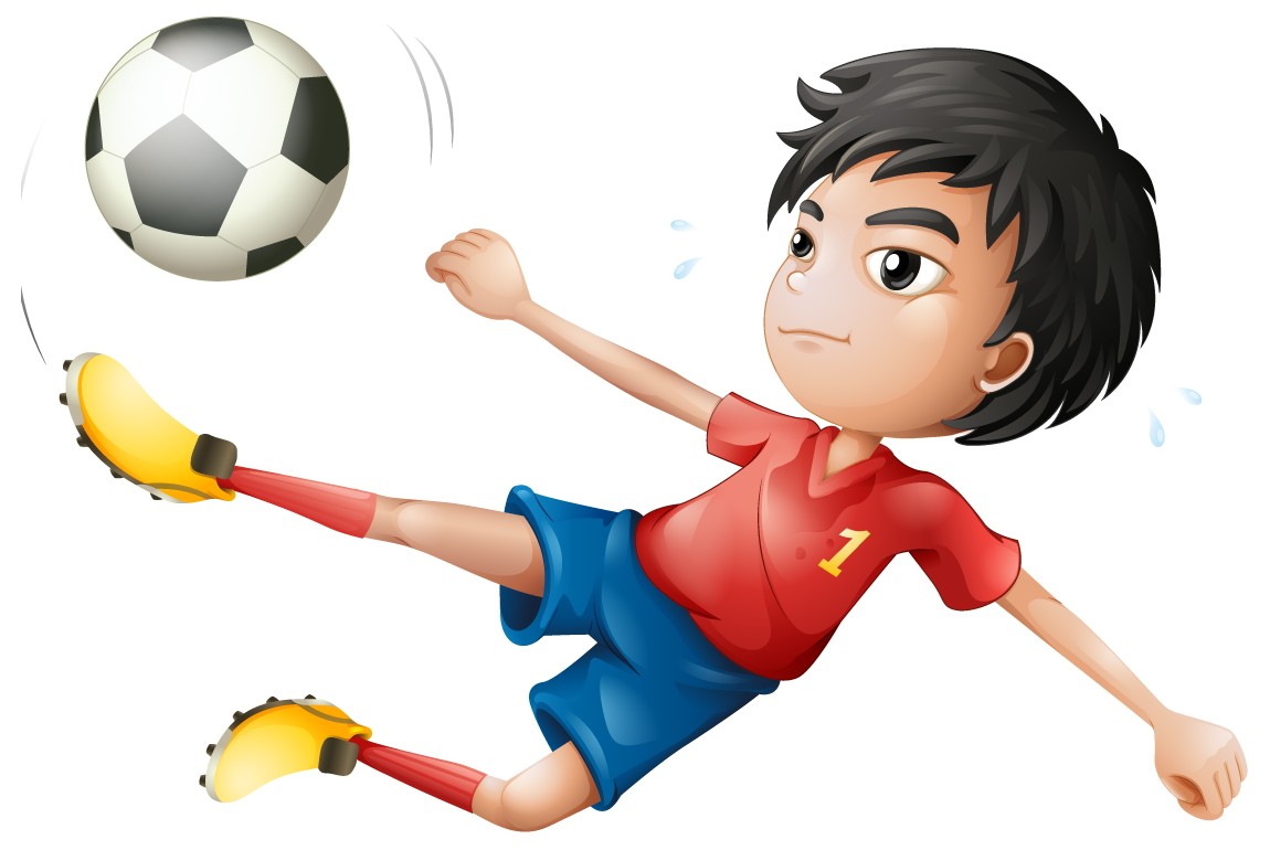 Boy Playing Football Cartoon | Free Download Clip Art | Free Clip ...