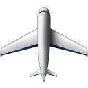 Airplane Icon - Web 2 Icon Set - SoftIcons.