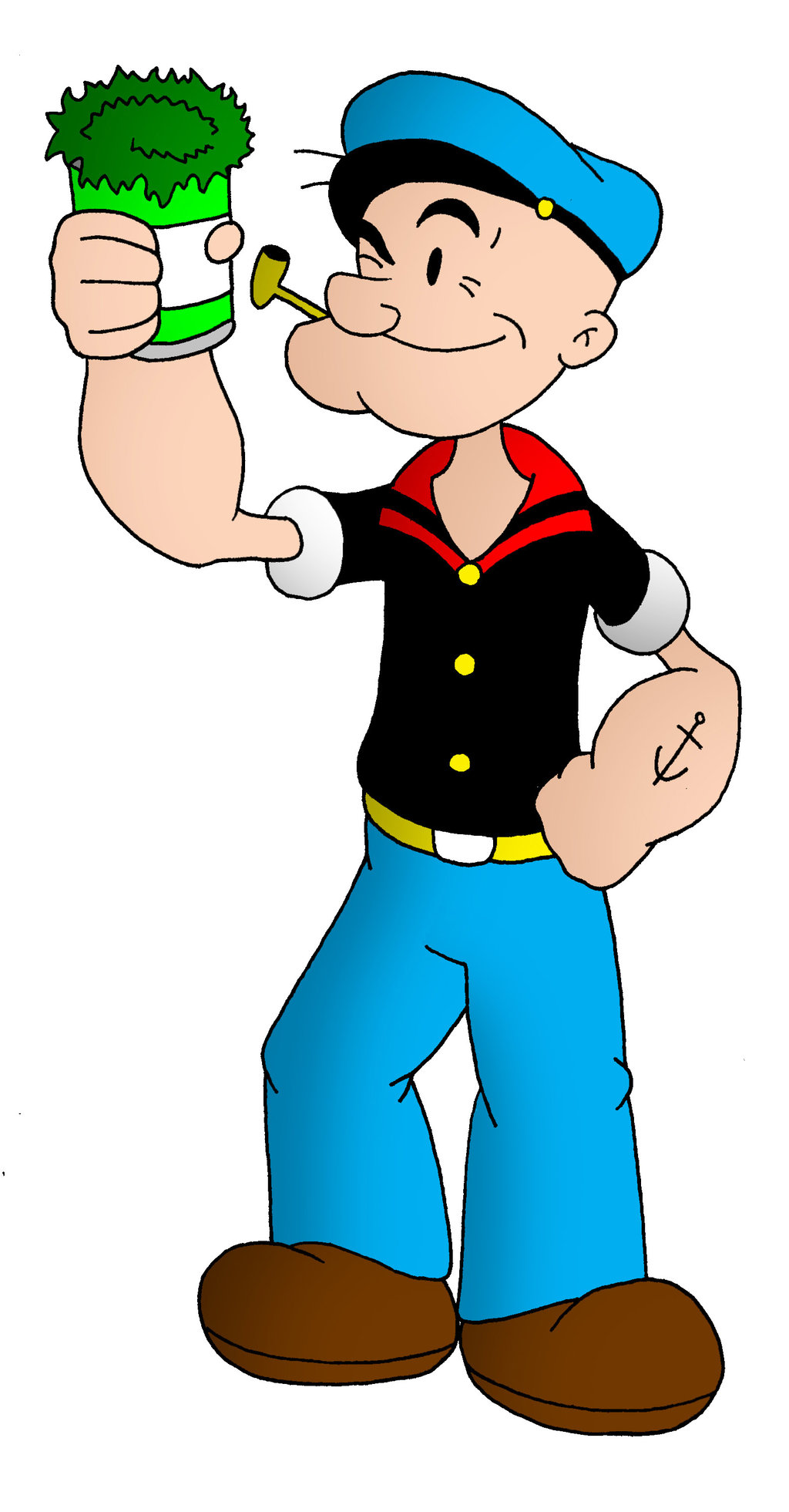 Popeye the Sailor Man by streetgals9000