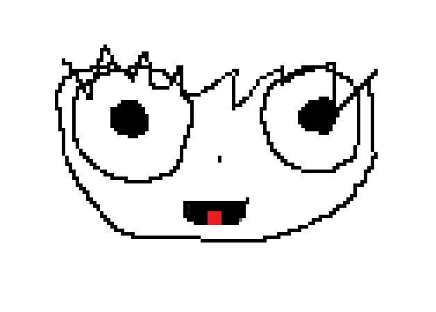 First time drawing a face on paint :3 | CCPLZ - A Community for ...