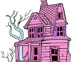 Store Image Online Com » Cartoon Scary Haunted Houses
