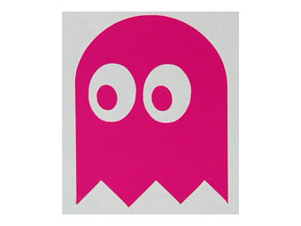 Pacman Ghost - Sticker Blimp