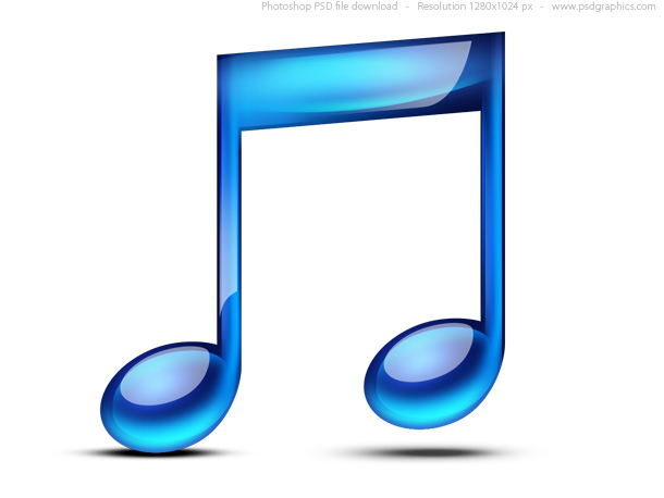 Music note icon (