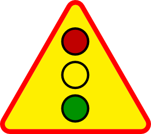 Traffic Light Sign clip art - vector clip art online, royalty free ...