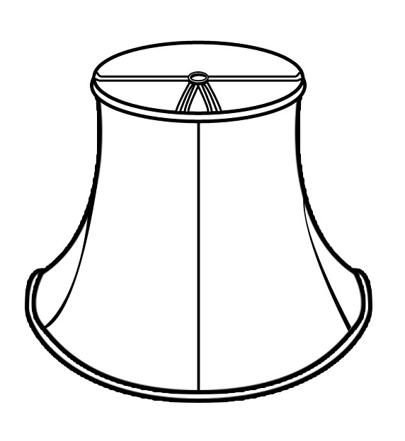 clipart black and white lamp - photo #50