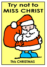 Dont miss Christ in Christmas | Christmas Clip Art - Christart.