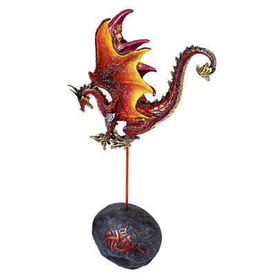 644 views Hand Painted Dragon Statue | Wayfair