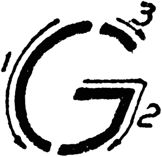 Inclined Capital Letter G | ClipArt ETC