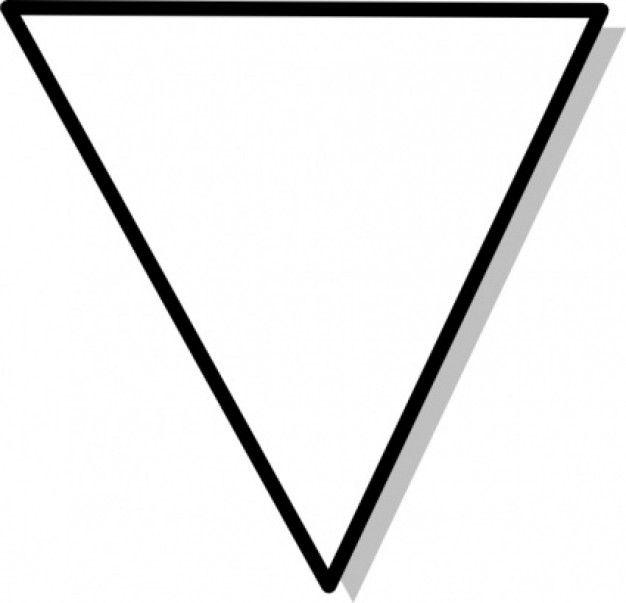 Flowchart Symbol Triangle clip art | Download free Vector