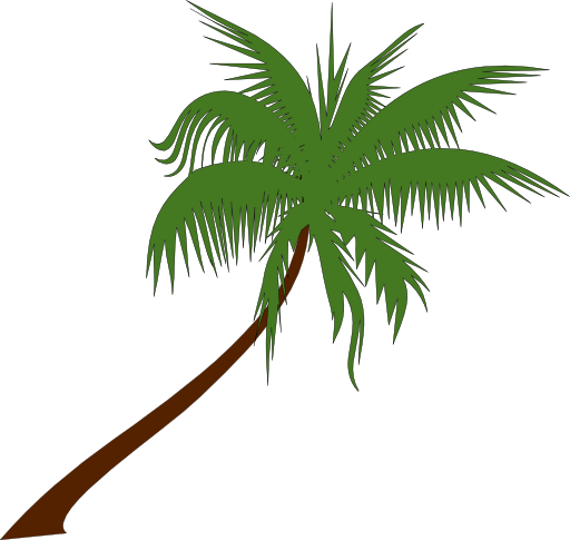 clipart palm tree borders - photo #7