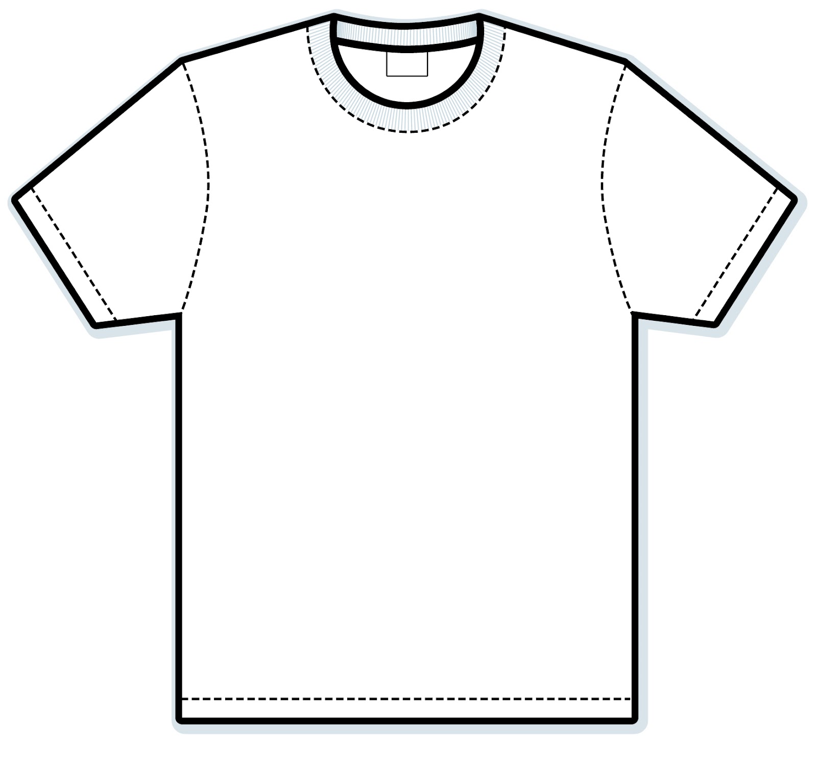 free clip art t shirt outline - photo #31