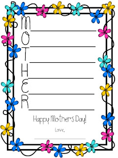 Literacy Spark: Manic Monday Mother's Day Freebie