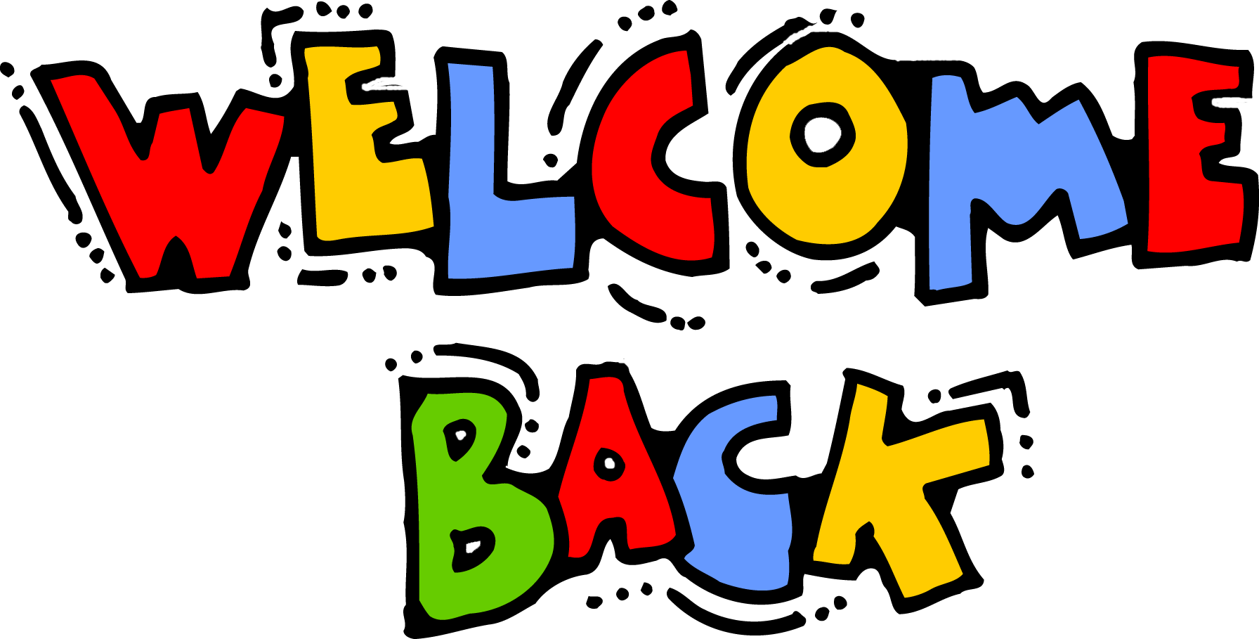 Welcome back sign clipart - ClipartFox