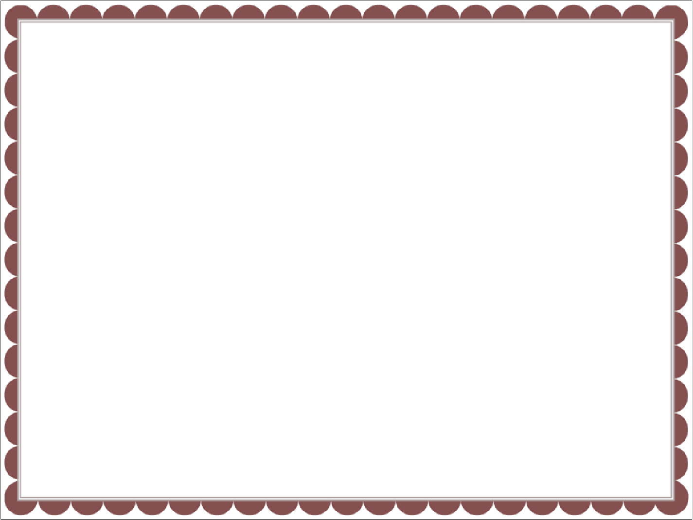 certificates borders
