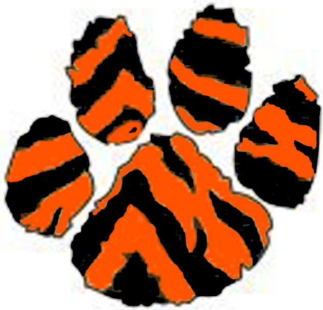 clipart clemson tiger paw - photo #40