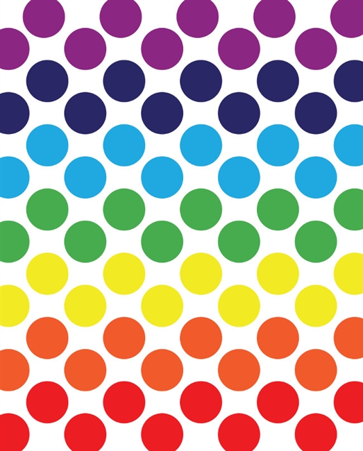 Rainbow Polka Dot