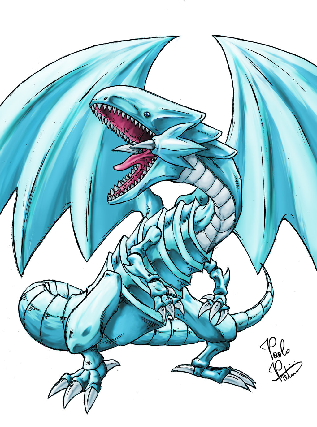 Blue Eyes White Dragon (Yu-Gi-Oh) by ToxicityDragon on DeviantArt