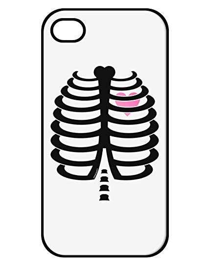 Buy Skeleton Ribcage with Pink Heart Halloween iPhone 5C Grip Case ...