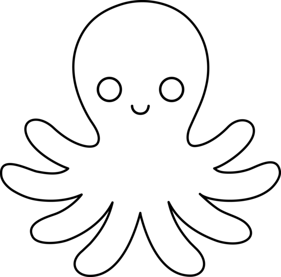 Octopus Outline | Free Download Clip Art | Free Clip Art | on ...