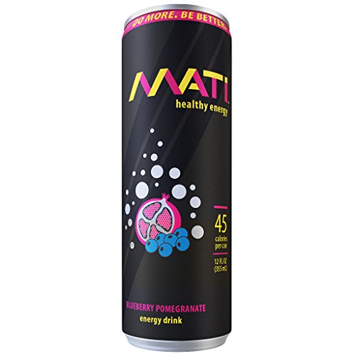 Amazon.com : MATI Natural Healthy Energy Drink 12 Ounce (Blueberry ...