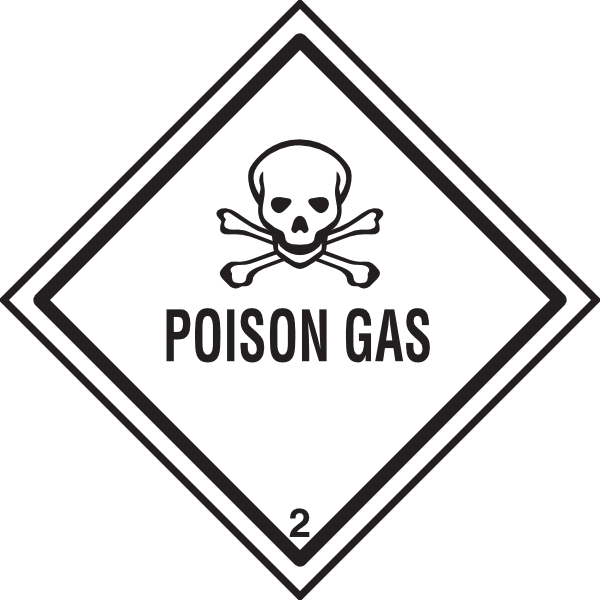 Poison Gas Symbol Clip Art - vector clip art online ...