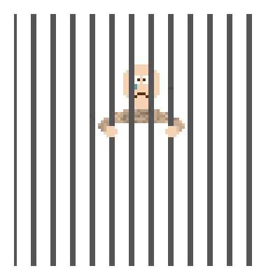 piq - pixel art | "Jail cell" [90x90 pixel] by D_creep64