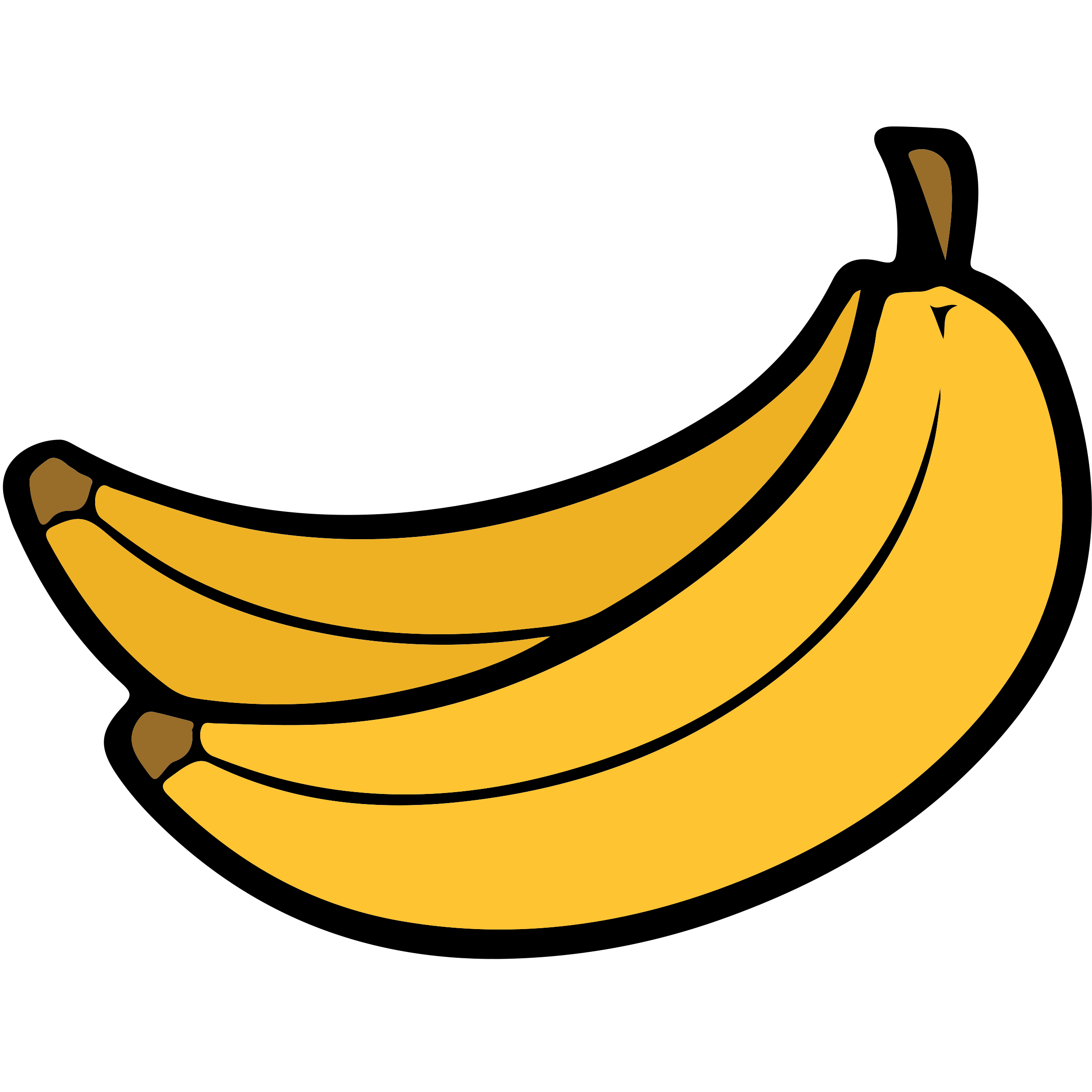 Banana clipart no background