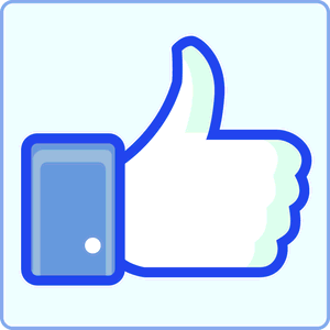 Facebook Like Vector