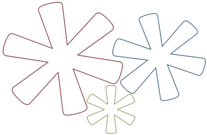 Scrapbook Paper Flower templates - Pesquisa Google | Molde de ...
